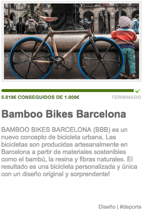 Bamboo Bikes Barcelona